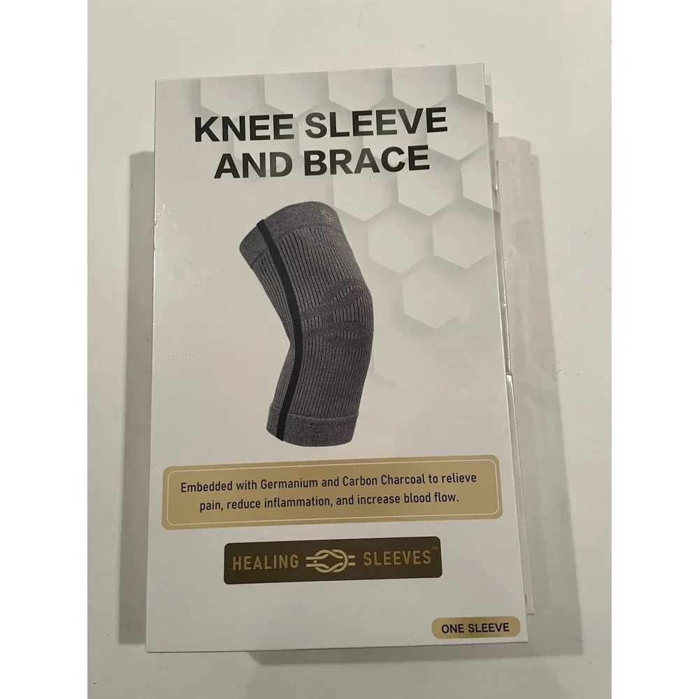 Knee compression sleeve size medium soft Arthritis Pain Meniscus Tear‎ ACL Joint